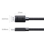 UGREEN DP128 3 Meter DP2.1 DisplayPort Male to Male Adapter Cable 16K / 60Hz 80Gbps