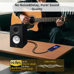 JUNSUNMAY Type-C to Dual XLR Male Audio Adapter Cable for Amplifier / Speaker and More, Type-C to Dual XLR Male