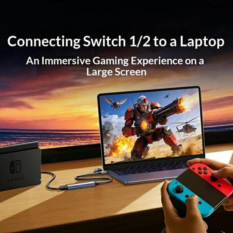 UGREEN UG307 95348 USB-A and Type-C to HDMI 4K 60Hz HD Video Capture Card, UG307