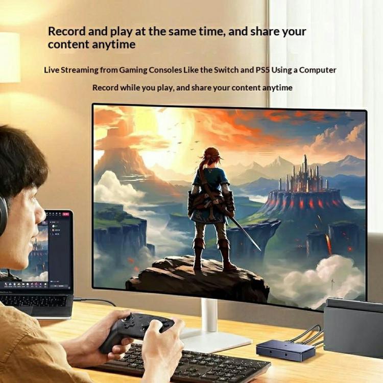 UGREEN CM758 45645 HDR HDMI 4K 60Hz HD Video Capture Card, CM758
