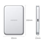 UGREEN D619 55151 M.2 NVMe Magnetic SSD Enclosure 10Gbps USB-C PD 100W