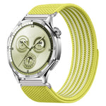 Airy Mixed Nylon Loop Metal Connector Watch Band, 22mm, 20mm