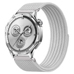 Airy Mixed Nylon Loop Metal Connector Watch Band, 22mm, 20mm