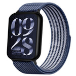 Airy Mixed Nylon Loop Metal Connector Watch Band, For Xiaomi Band  10 Pro / Redmi Watch 6 / 5