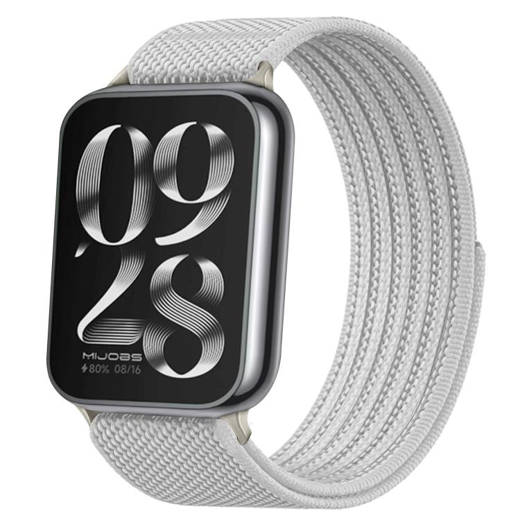 Airy Mixed Nylon Loop Metal Connector Watch Band, For Xiaomi Band  10 Pro / Redmi Watch 6 / 5