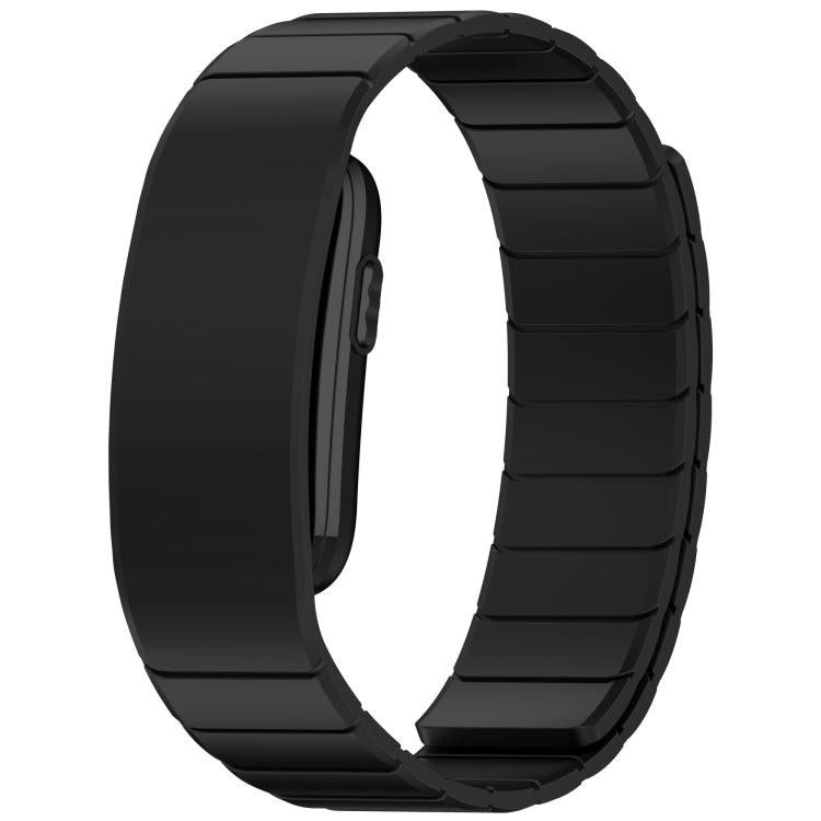 Horizontal Stripe Magnetic Silicone Watch Band, For Garmin CIRQA Smart Band
