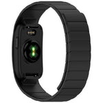 Horizontal Stripe Magnetic Silicone Watch Band, For Garmin CIRQA Smart Band