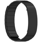 Horizontal Stripe Magnetic Silicone Watch Band, For Garmin CIRQA Smart Band