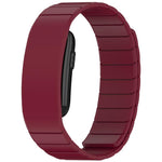Horizontal Stripe Magnetic Silicone Watch Band, For Garmin CIRQA Smart Band