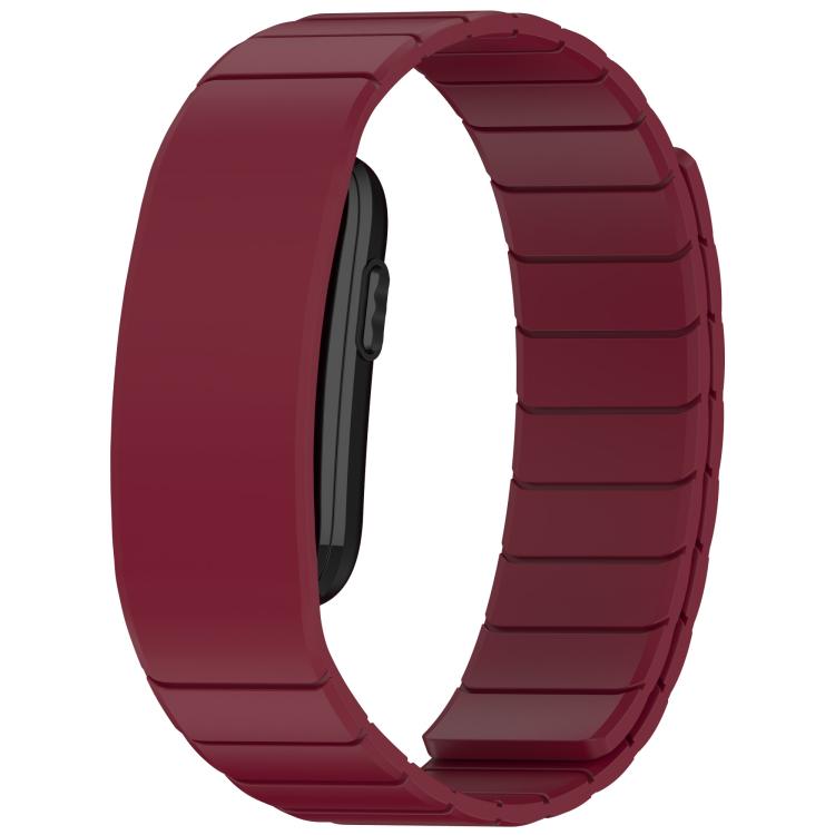 Horizontal Stripe Magnetic Silicone Watch Band, For Garmin CIRQA Smart Band