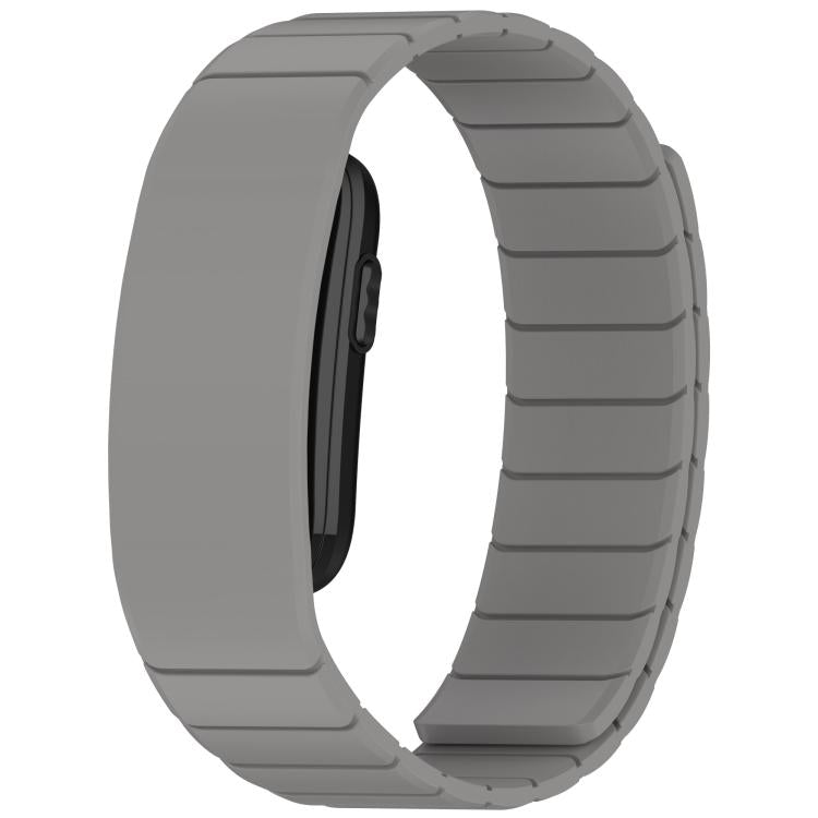 Horizontal Stripe Magnetic Silicone Watch Band, For Garmin CIRQA Smart Band