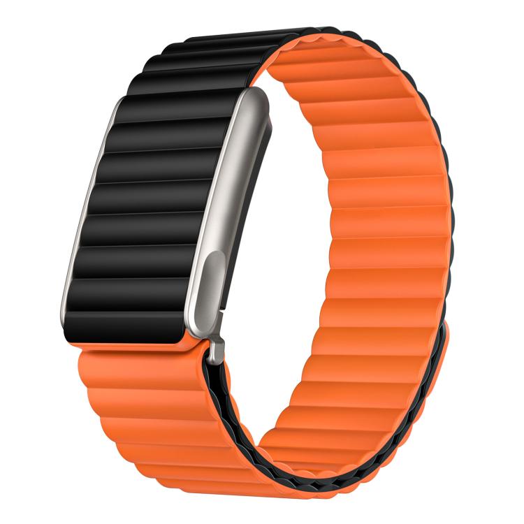 Integrated Loop Magnetic Silicone Watch Band, For WHOOP 5.0