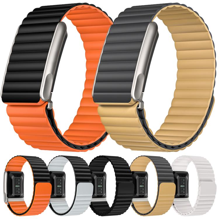Integrated Loop Magnetic Silicone Watch Band, For WHOOP 5.0