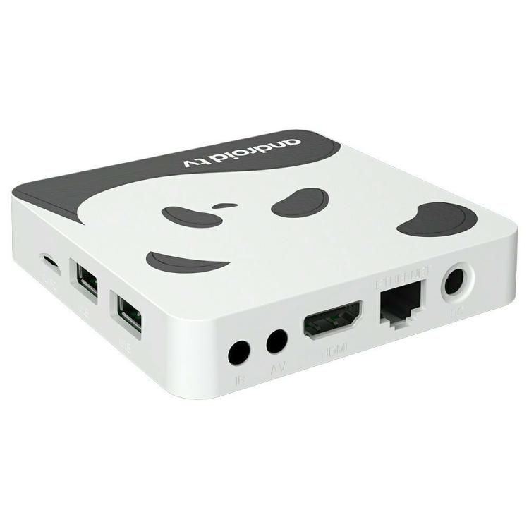 I96 Panda 1GB+8GB BT5.0 Streaming Media Player 4K Android 14 TV Box, Hi3798 Quad Core, US Plug, EU Plug, UK Plug, AU Plug