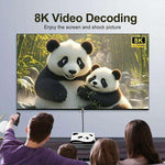 I96 Panda 1GB+8GB BT5.0 Streaming Media Player 4K Android 14 TV Box, Hi3798 Quad Core, US Plug, EU Plug, UK Plug, AU Plug
