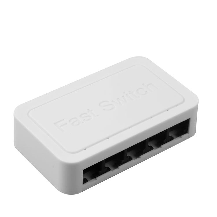 Switch Ethernet veloce a 5 porte 10/100Mbps, 5 Ports White