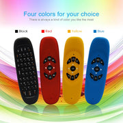 Mouse remoto wireless mini tastiera C120 2.4G con 3 giroscopi e sensore di gravità 3 per PC / HTPC / IPTV / Smart TV e Android TV Box ecc.