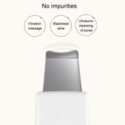 K-SKIN KD8070 Scrubber elettrico ad ultrasuoni per il viso Pulisci il massaggio Illumina la spatola per la cura della pelle, KD8070