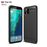Custodia in TPU in fibra di carbonio con trama spazzolata per Google Pixel 4XL, For Google Pixel 4 XL