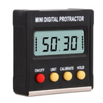 Goniometro digitale 360° con base magnetica portatile