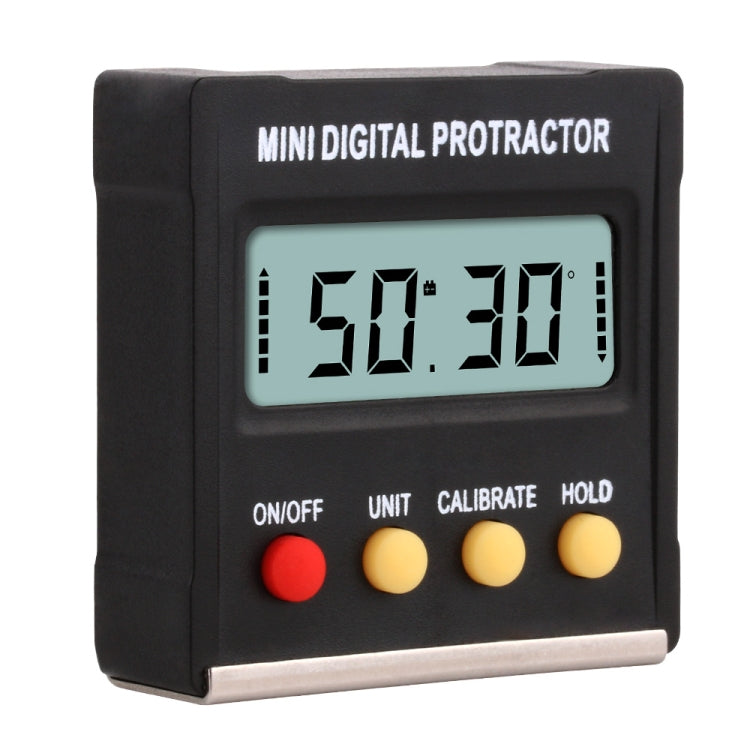Goniometro digitale 360° con base magnetica portatile