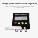 Goniometro digitale 360° con base magnetica portatile