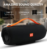 E13 Mini Altoparlante portatile senza fili Bluetooth Vivavoce stereo Radio Musica Subwoofer Altoparlanti a colonna con TF FM, RED, BLUE, BLACK
