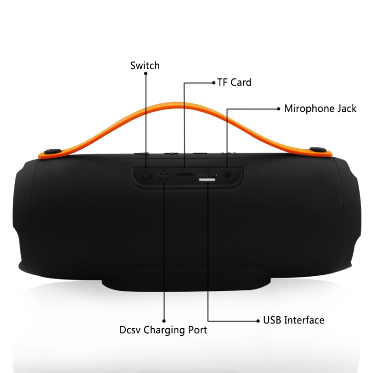 E13 Mini Altoparlante portatile senza fili Bluetooth Vivavoce stereo Radio Musica Subwoofer Altoparlanti a colonna con TF FM, RED, BLUE, BLACK