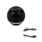 Altoparlante Bluetooth a sfera T&G A18 con luce a LED Mini altoparlante wireless portatile Musica mobile Supporto per subwoofer MP3 TF, BLACK, BLUE, PINK, WHITE