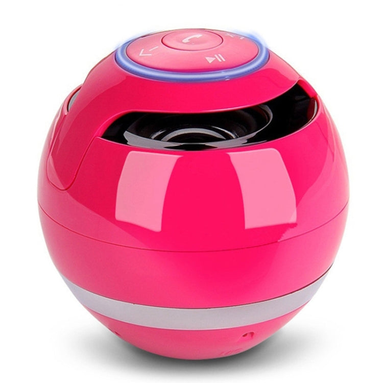 Altoparlante Bluetooth a sfera T&G A18 con luce a LED Mini altoparlante wireless portatile Musica mobile Supporto per subwoofer MP3 TF, BLACK, BLUE, PINK, WHITE