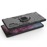 Custodia protettiva antiurto PC + TPU con supporto ad anello magnetico per Samsung Galaxy Note10Pro, For Galaxy Note10 Pro