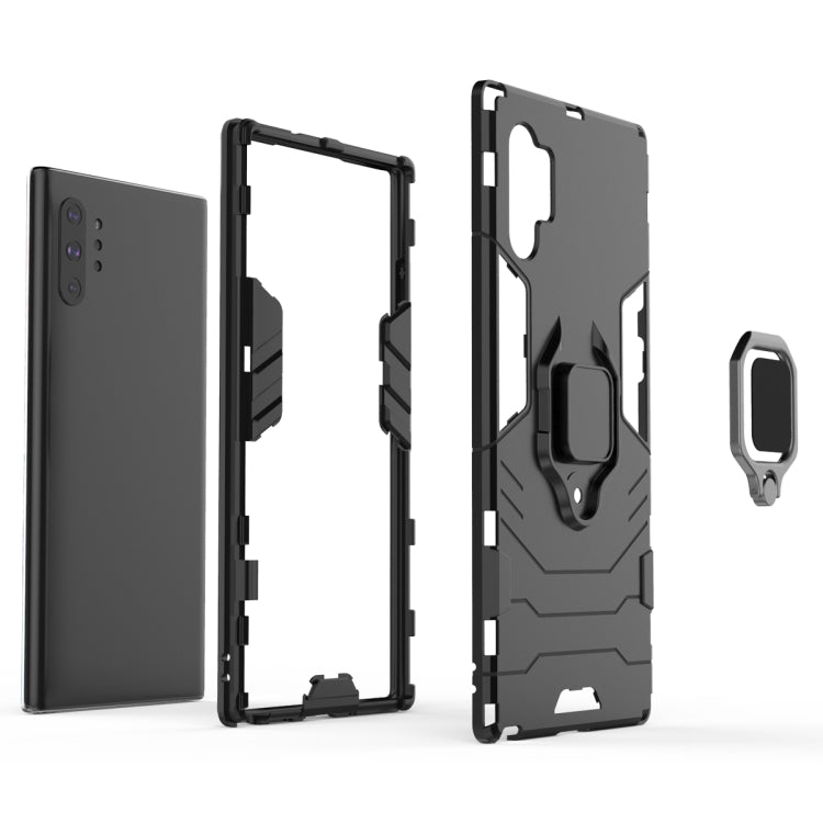 Custodia protettiva antiurto PC + TPU con supporto ad anello magnetico per Samsung Galaxy Note10Pro, For Galaxy Note10 Pro