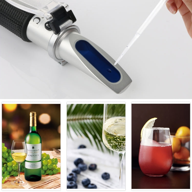 Rifrattometro portatile per frutta e vino Brix 0-32%