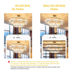 G4 1W 1 LED 110LM Lampadina Lampadario Lampadine in silicone COB super luminose, AC/DC 10-20V