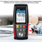 Tester per misuratore di spessore ad ultrasuoni digitale WT100A Tester per metalli digitale con ricarica USB ad alta precisione, WT100A