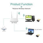 EDUP EP-N8566 Adattatore di rete USB mini senza unità 150Mbps 802.11N, EP-N8566
