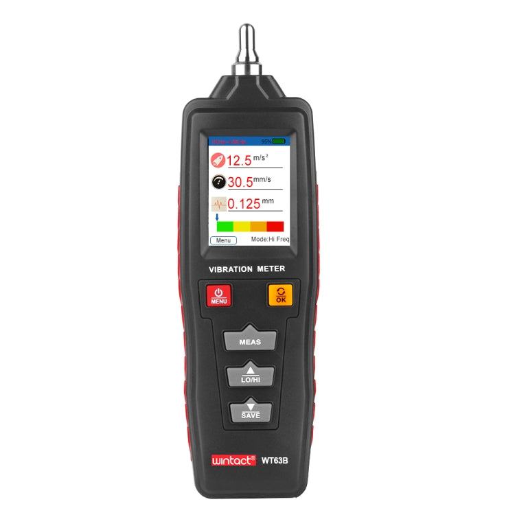 Analizzatore di vibrazioni portatile WINTACT WT63B Misuratore di vibrazioni digitale