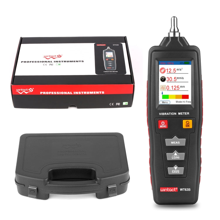 Analizzatore di vibrazioni portatile WINTACT WT63B