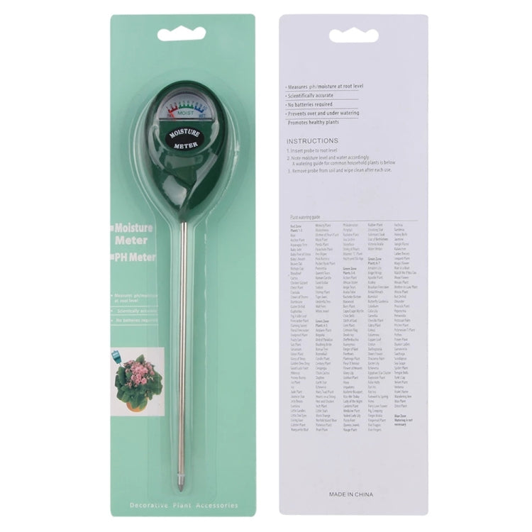 Misuratore PH e Umidità del Suolo RZ100 Mini