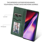 Retro Skin Feel Business Custodia in pelle a vibrazione orizzontale magnetica per Galaxy Note 10, For Galaxy Note 10
