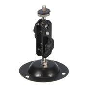 Staffa universale per monitoraggio a parete Staffa per telecamera CCTV Staffa per monitor da 360 gradi Rotazione di sicurezza della telecamera regolabile, 1
