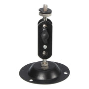 Staffa universale per monitoraggio a parete Staffa per telecamera CCTV Staffa per monitor da 360 gradi Rotazione di sicurezza della telecamera regolabile, 1