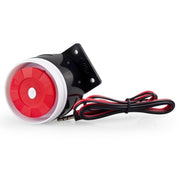 Mini allarme cablato Sistema di sicurezza allarme domestico wireless PSTN / GSM Accessori per allarme corno da 120 decibel