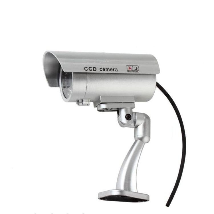 Telecamera CCTV fittizia impermeabile con LED lampeggiante