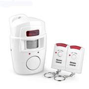 Telecomando wireless Sicurezza domestica wireless Avviso PIR Sensore a infrarossi Sistema di allarme Rilevatore di movimento antifurto Allarme Sirena da 105 dB