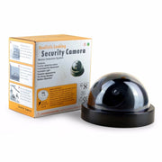 Telecamera di sicurezza di sorveglianza a cupola fittizia CCTV a infrarossi impermeabile per esterni, Dome LED Surveillance Security Camera
