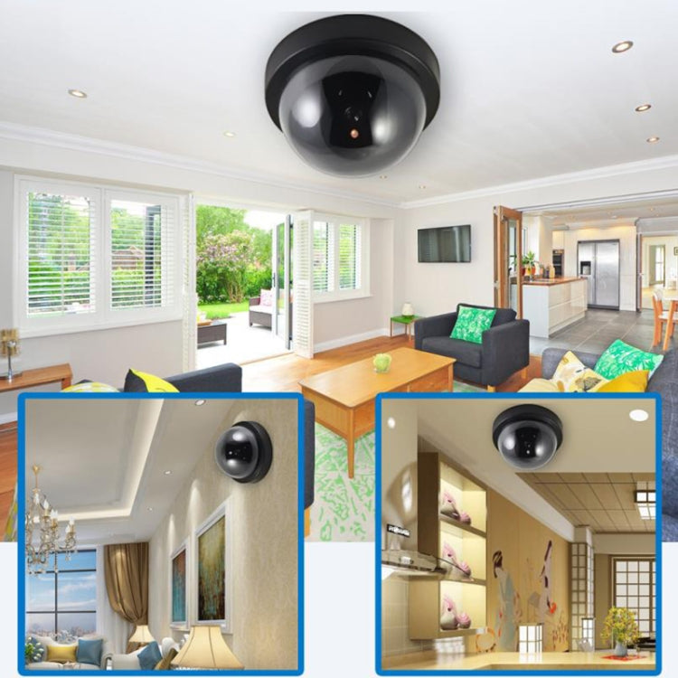 Telecamera finta a cupola impermeabile per esterni 360°