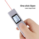 Telemetro laser digitale portatile 40 m con display LCD