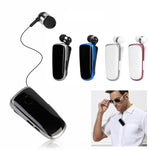 Auricolare Bluetooth senza fili K39 Chip CSR DSP In-Ear Vibrating Alert Wear Clip Auricolare vivavoce, BLACK, WHITE, BLUE, ROSE RED
