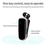 Auricolare Bluetooth senza fili K39 Chip CSR DSP In-Ear Vibrating Alert Wear Clip Auricolare vivavoce, BLACK, WHITE, BLUE, ROSE RED